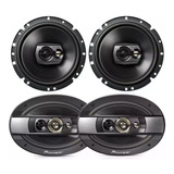 04 Alto Falantes Pioneer 6 Polegadas + 69 Polegadas 420w Rms