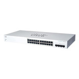 Switch 24 Portas Cisco - Gerenciavel - Gigabit + 4 Sfp 10g