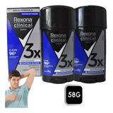 Desodorante Antitranspirante Rexona Clinical Men Creme 58 G