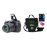 Nikon D7000 + 18-55mm + 32gb + Bolsa