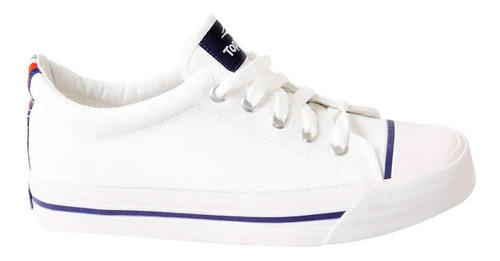 Zapatilla De Lona Topper Blanca Profesional +