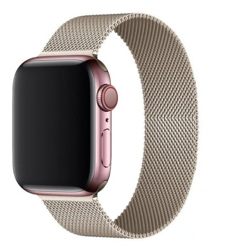 Correa Metalica Compatible Con Apple Watch Todas Las Series