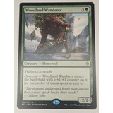 Carta Magic Woodland Wanderer [zendikar] Mtg Elemental