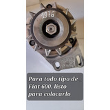 Alternador Garef Fiat 600 S/r Perfecto Funcionamiento. Usado