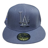 Gorra New Era Angeles Dodgers Exclusiva Metalica Cerrada