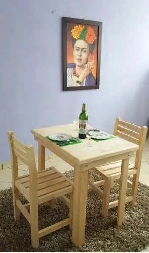 Comedor De Madera Para 2 Personas, Restaurante, Cafeteria.