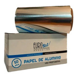 Eurostil Rollo Papel Aluminio Reflejos Mechas X 50mt 51113