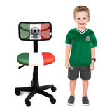 Silla De Escritorio Giratoria Cómoda Ruedas Equipos Futbol Color Mexico