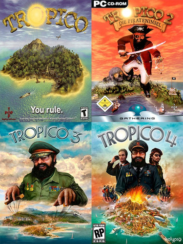 Pack Tropico Pc Juegos