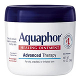 Aquaphor Advanced Therapy Crema Americana Piel Reseca, 14 Oz