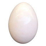 Ovo De Quartzo Branco Leitoso Yoni Egg S/ Furo Pedra Natural