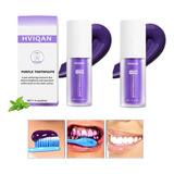 2 Peças De Creme Dental Branqueador Hvi-qan V34/repara