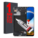 Tela Frontal Com Aro Para Galaxy A30 Display Lcd Oled + Cola