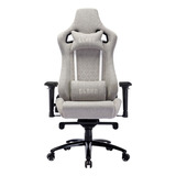 Cadeira Gamer Barata Cinza De Alto Conforto Regulavel Clanm