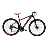 Mountain Bike Gts Pro M5 Blade Aro 29 19  21v Freios De Disco Mecânico Câmbios Shimano Cor Preto/vermelho