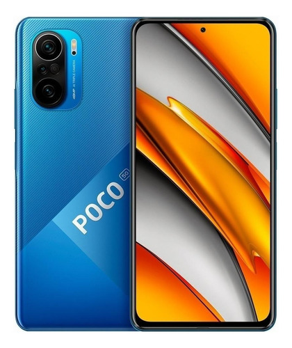 Xiaomi Poco F3 5g 128gb Azul Amoled 120hz Excelente Estado
