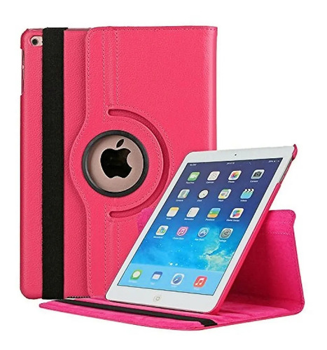 Funda Giratoria + Mica Cristal Para iPad Air 1 9.7 A1474