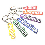 Pack 30 Llaveros Con Nombre Personalizados Souvenir 3d