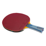 Paleta De Ping Pong Giant Dragon Super-g Negra Y Roja Fl (cóncavo)