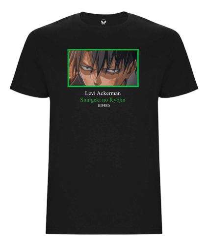 Playera Shingeki No Kyojin Titan Anime Bordada Estampada 