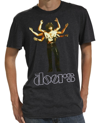 Playera Camiseta The Doors Retro Jim Morrison Mandala Unisex