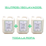 15l Jabón Blanco Líquido Neutro P/ Ropa Mv. Lavarropas B.esp