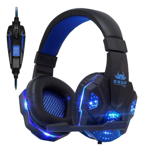 Headset Gamer Fone Microfone Usb P2 Xbox Play4 5 Pc Notebook