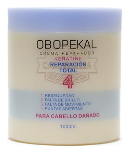 Crema Capilar Obopekal Reparación 4