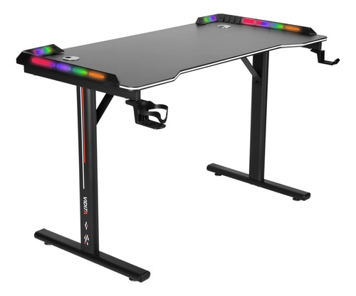 Escritorio Gamer Profesional T-rgb 120cms Con Luces