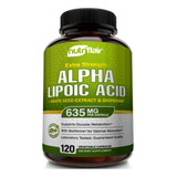 Acido Alfa Lipoico 600 Mg