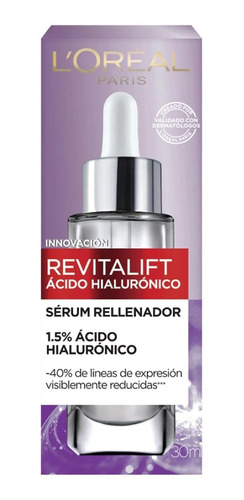 Sérum L'oréal Paris Revitalift Acido Hialuronico X 30ml