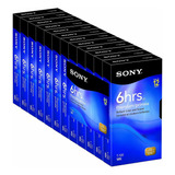 Sony 12t120vr 120-minute Premium Vhs Casetes (12-pack) Desc