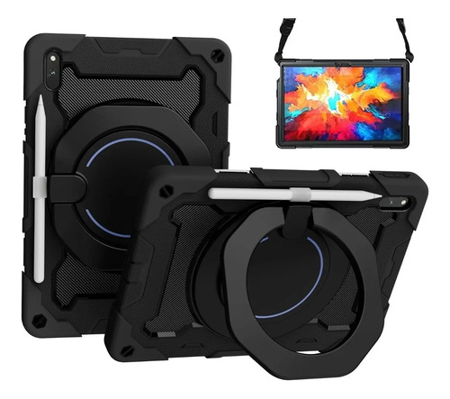 Funda Para Tablet Huawei Matepad 11 2021 Rudo Con Correa