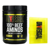 100% Beef Aminos - Universal - 400 Tabletas + Pastillero