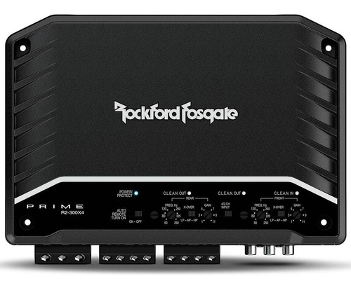 Amplificador Prime 4 Ch 300 W Rockford Fosgate R2-300