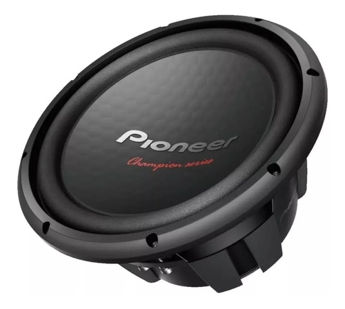 Subwoofer Pioneer De 12' Tsw312d4 Bobina Dupla 1600w/500rms