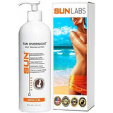 Sol Locion Autobronceadora En Tamaño Mediano 8 Fl Oz / 236 M