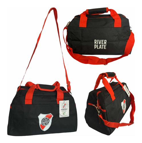 Bolso River Plate Fútbol Ideal Gimnasio Natación Colonia 