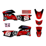 Kit Adesivo Moto Cross Trilha Yamaha Xtz 250 Lander Lm044