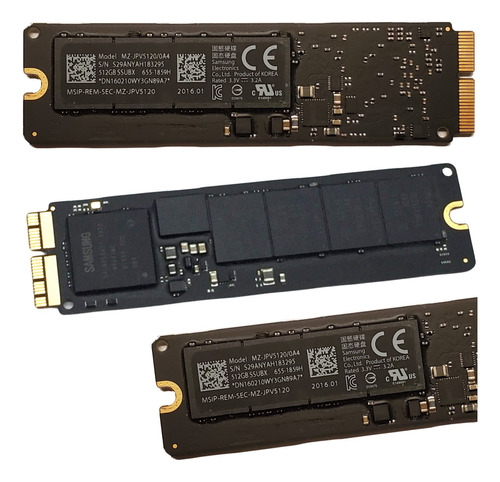 Ssd Para Macbook Pro Ou Air 512gb Pn Mz-jpv5120/0a4 Com  Nfe