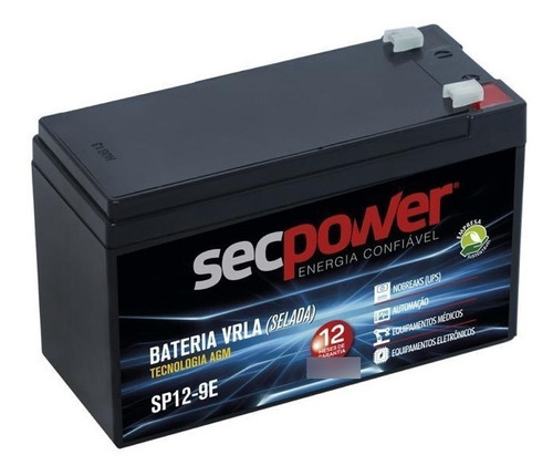 Bateria Para Cerca Elétrica, Alarme, No Break 12v 9ah