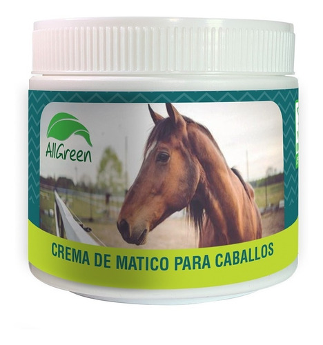 Crema De Matico Orgánico Para Caballos Allgreen Equinos