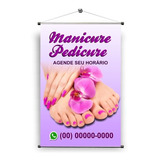 Banner Manicure Pedicure 50x70