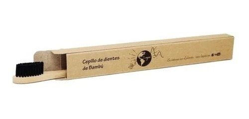 Cepillo Bucal Totalmente De Bambú 100% Biodegradable