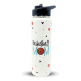 Brooke & Jess Designs Vaso De Baloncesto Para Mama, Botella 