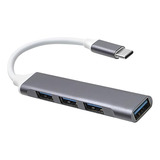 Adaptador Hub Usb 3.1 Tipo C 4 En 1 