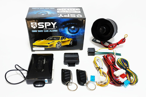 Alarma Para Vehiculo Spy 2 Controles Remoto