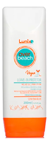 Leave In Protetor Térmico E Solar Over Beach Lunix 200ml
