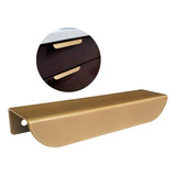 Manija Oval Mueble 15cm Radem Acero Dorado Calidad Premium