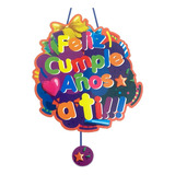 Piñata Feliz Cumpleaños Cotillón Activarte